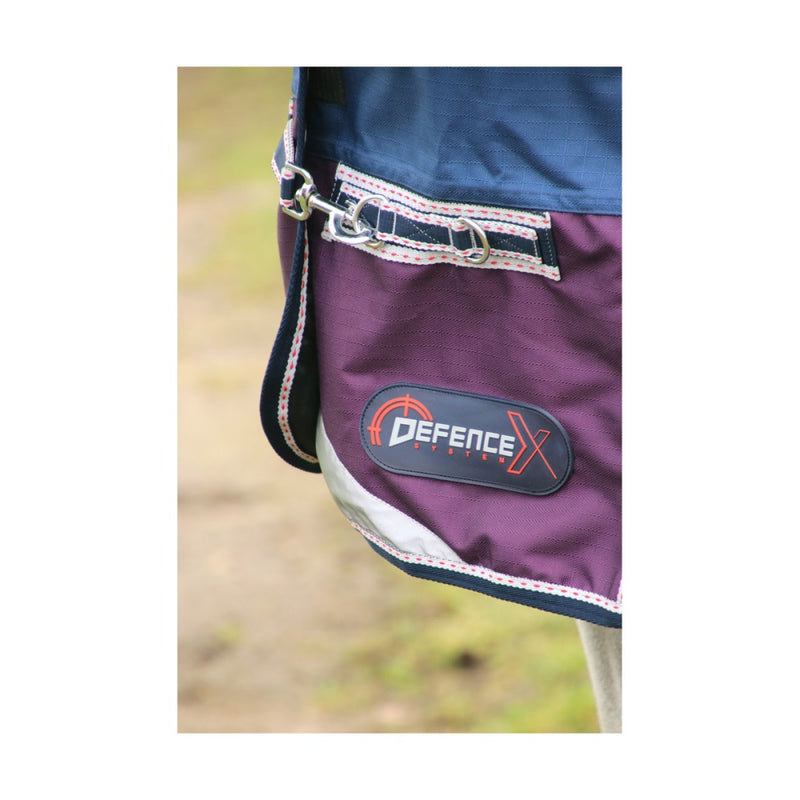 Hy DefenceX System 0g Turnout Rug with Detachable Neck